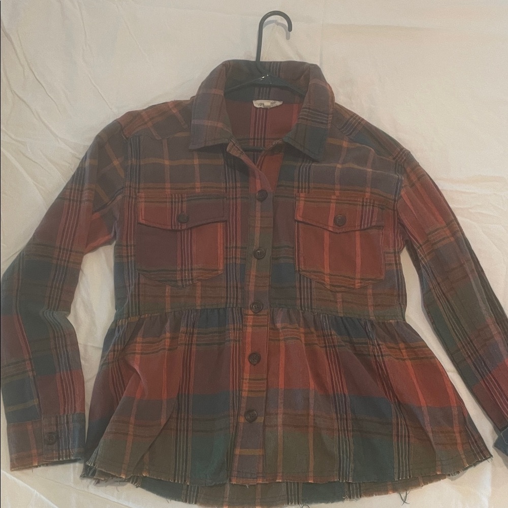 Plaid Button-Up Women's flannel